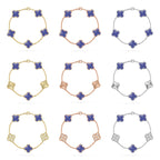 [Dream ]New CLOVER 5 MOTIF BLUE VEINS BRACELET COLLECTION