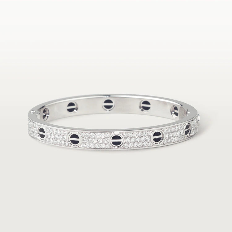 Dream LOVE ARMBAND 6,1 MM KERAMIK MIT DIAMANTBESATZ