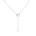 Dream FINESSE SILBER-DIAMANT-HALSKETTE
