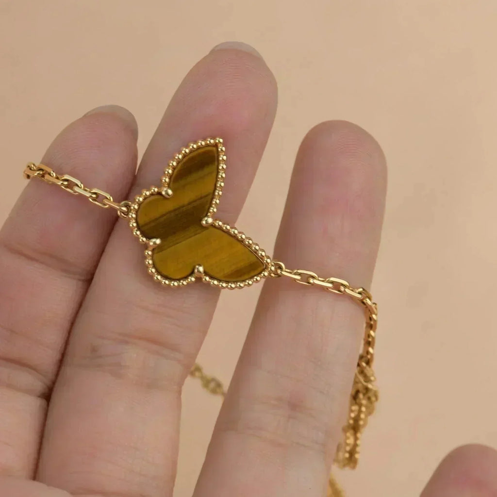 Traumhaftes LUCKY SPRING Armband mit 5 Motiven in Gold
