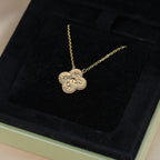 Dream CLOVER 15MM  BRONZING NECKLACE