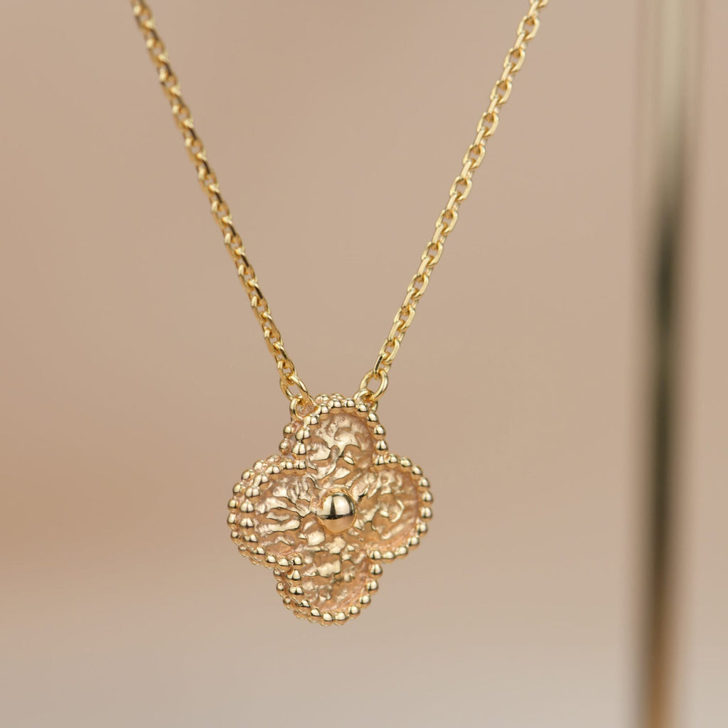 Dream CLOVER 15MM  BRONZING NECKLACE