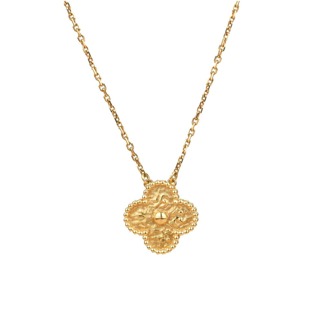 Dream CLOVER 15MM  BRONZING NECKLACE