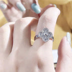 Traum Kleeblatt Diamantring