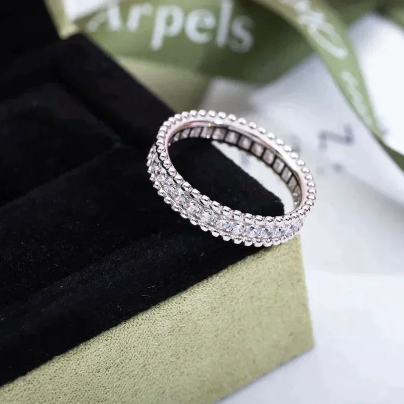 Dream PERLEE DIAMANT-RING SILBER