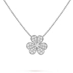 Dream CLOVER DIAMOND HALSKETTE SILBER