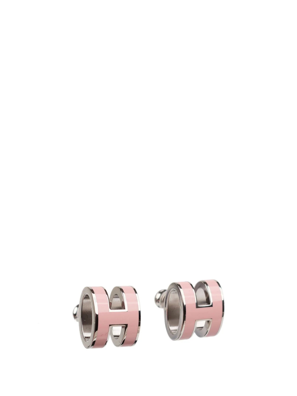 Dream MINI POP H SILVER EARRINGS PINK