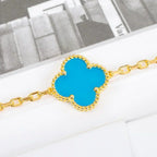 [Dream ]NEUE CLOVER 5-MOTIV TÜRKIS-ARMBAND-KOLLEKTION
