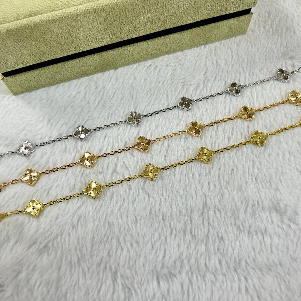[Dream ]New CLOVER 6 MOTIF DIAMOND BRACELET