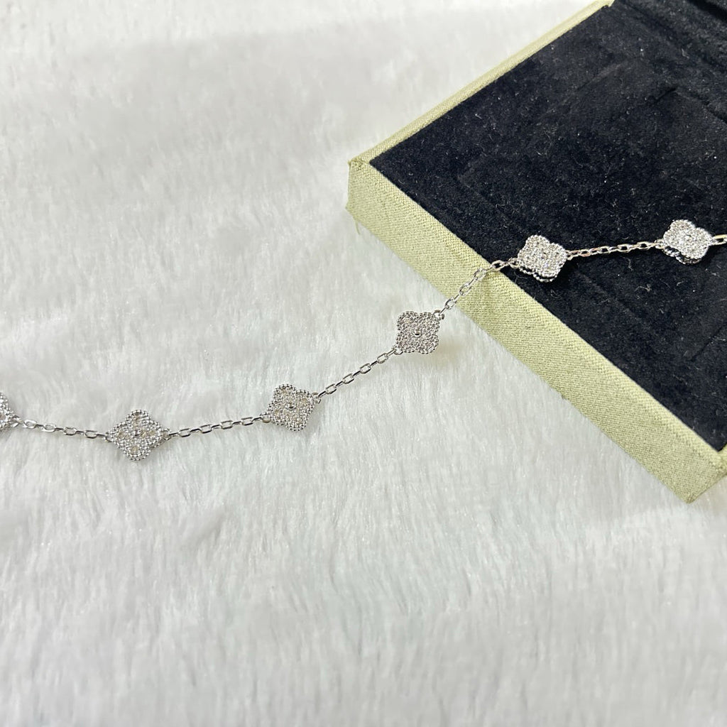[Dream ]New CLOVER 6 MOTIF DIAMOND BRACELET