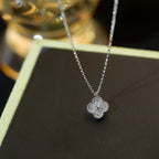 Dream CLOVER MINI 9,5MM ANHÄNGER DIAMANT-HALSKETTE