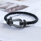 Dream FORCE LARGE SERIES HORSESHOE BLACK SAMURAI BRACELET