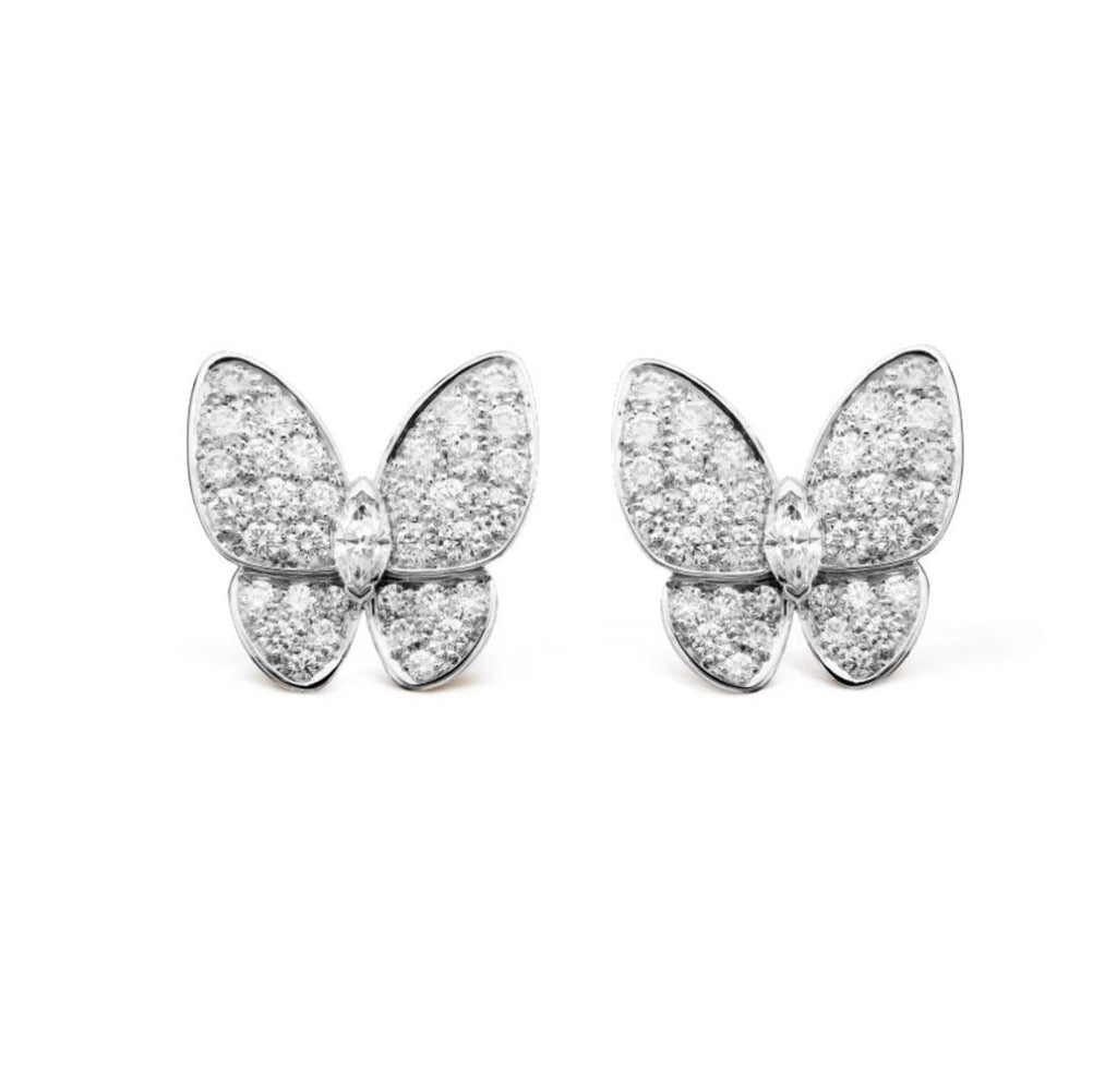 Dream BUTTERFLY ALL DIAMOND EARRINGS