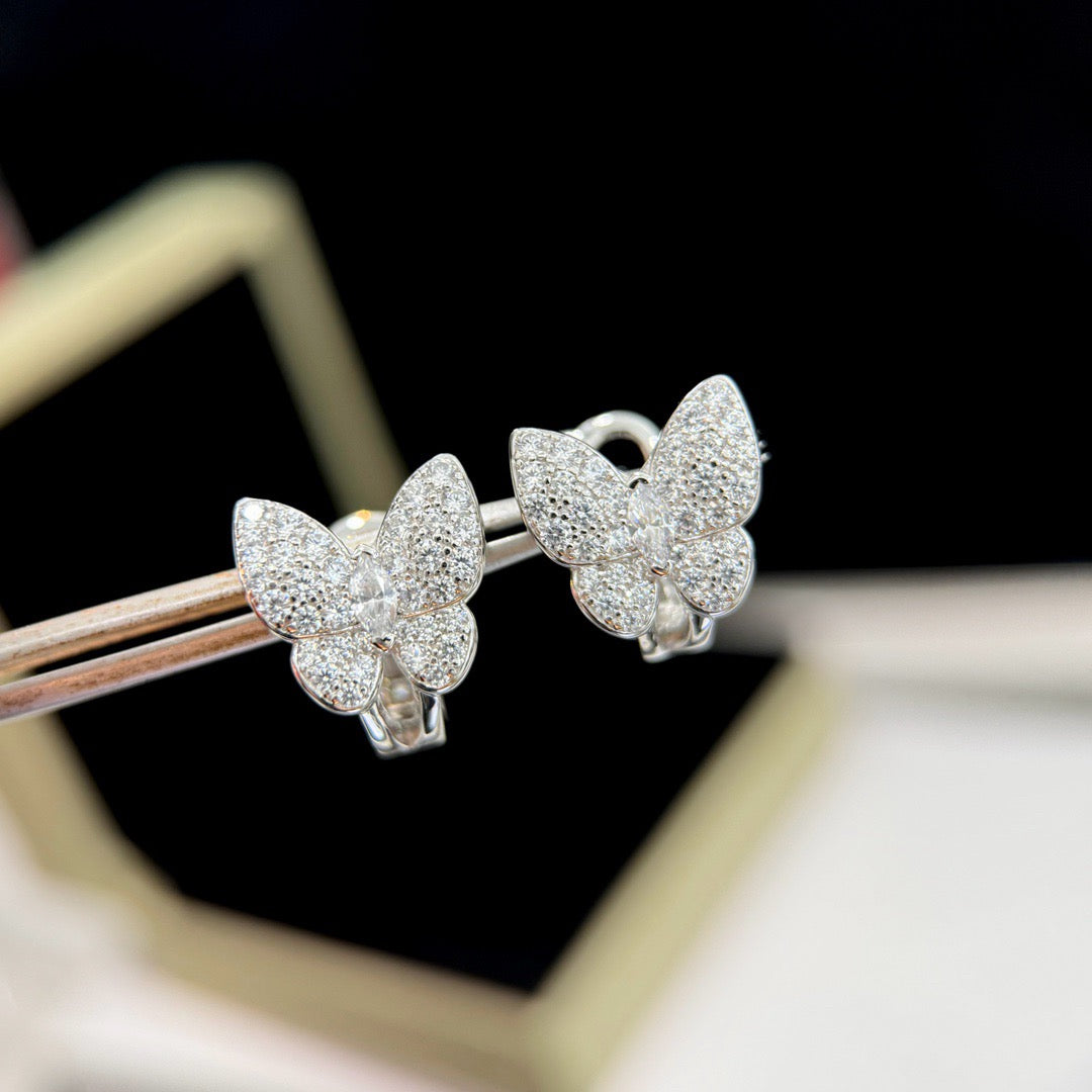 Dream BUTTERFLY ALL DIAMOND EARRINGS
