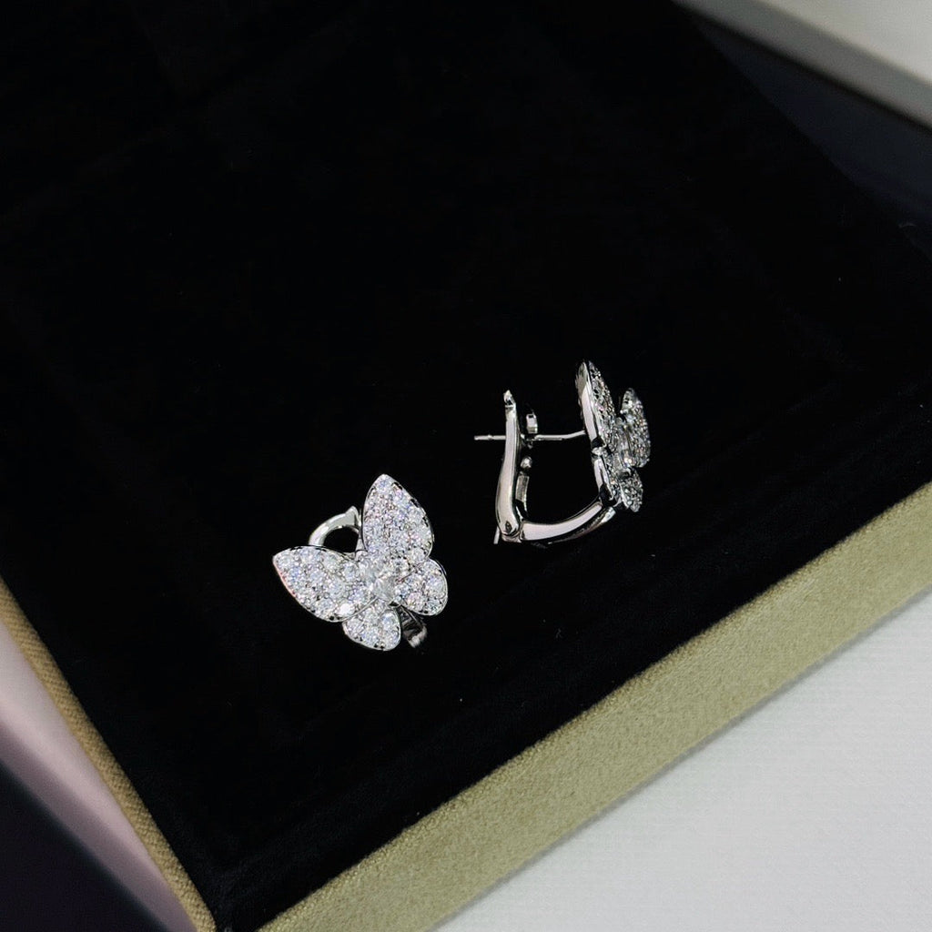 Dream BUTTERFLY ALL DIAMOND EARRINGS