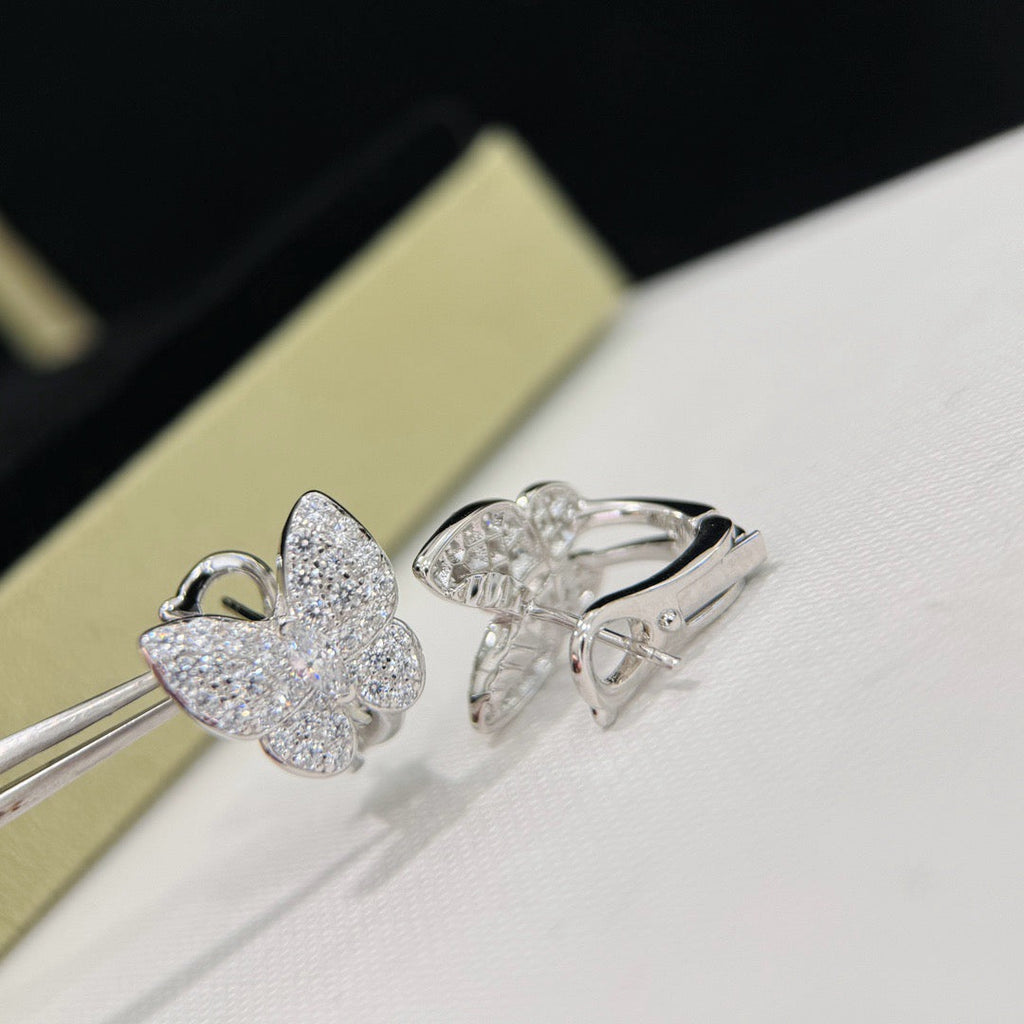 Dream BUTTERFLY ALL DIAMOND EARRINGS