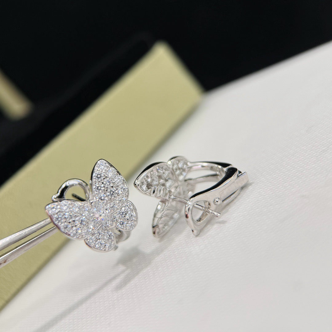 Dream BUTTERFLY ALL DIAMOND EARRINGS