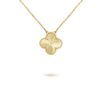 Dream CLOVER 15MM LASER NECKLACE