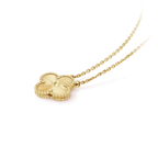 Dream CLOVER 15MM LASER NECKLACE