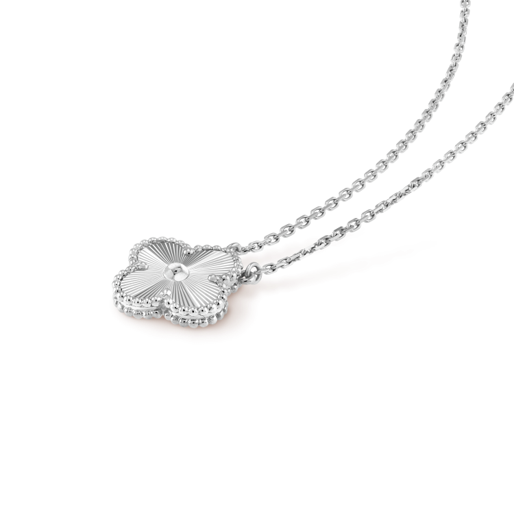 Dream CLOVER 15MM LASER-HALSKETTE SILBER