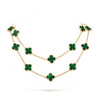 Dream CLOVER 20 MOTIFS MALACHITE GOLD
