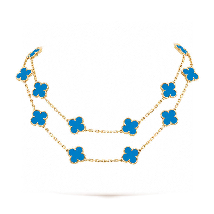 Dream CLOVER 20 MOTIFS TURQUOISE GOLD