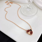 Dream LUCKY CARNELIAN MARIENKÄFER-HALSKETTE