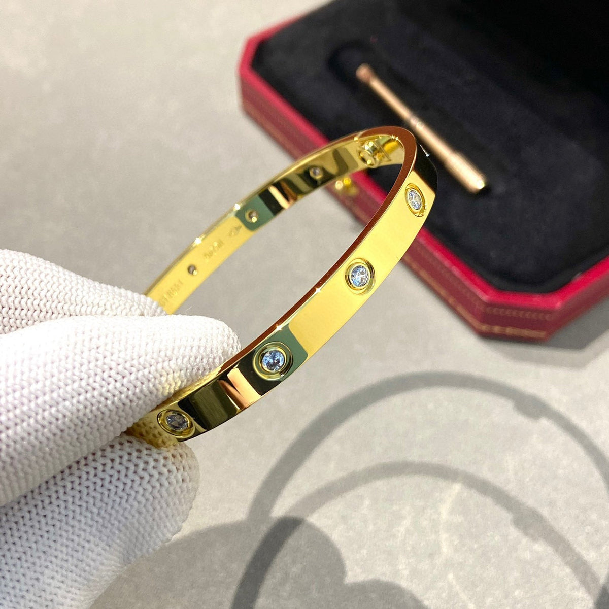Dream LOVE BRACELET 6.1MM 10 DIAMONDS