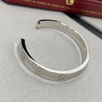 Dream LOVE BRACELET 6.1MM 1 DIAMOND OPEN CUFF