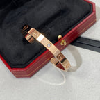 Dream LOVE BRACELET 6.1MM 1 DIAMOND OPEN CUFF