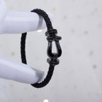 Dream FORCE LARGE SERIES HORSESHOE BLACK SAMURAI BRACELET