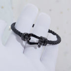 Dream FORCE LARGE SERIES HORSESHOE BLACK SAMURAI BRACELET