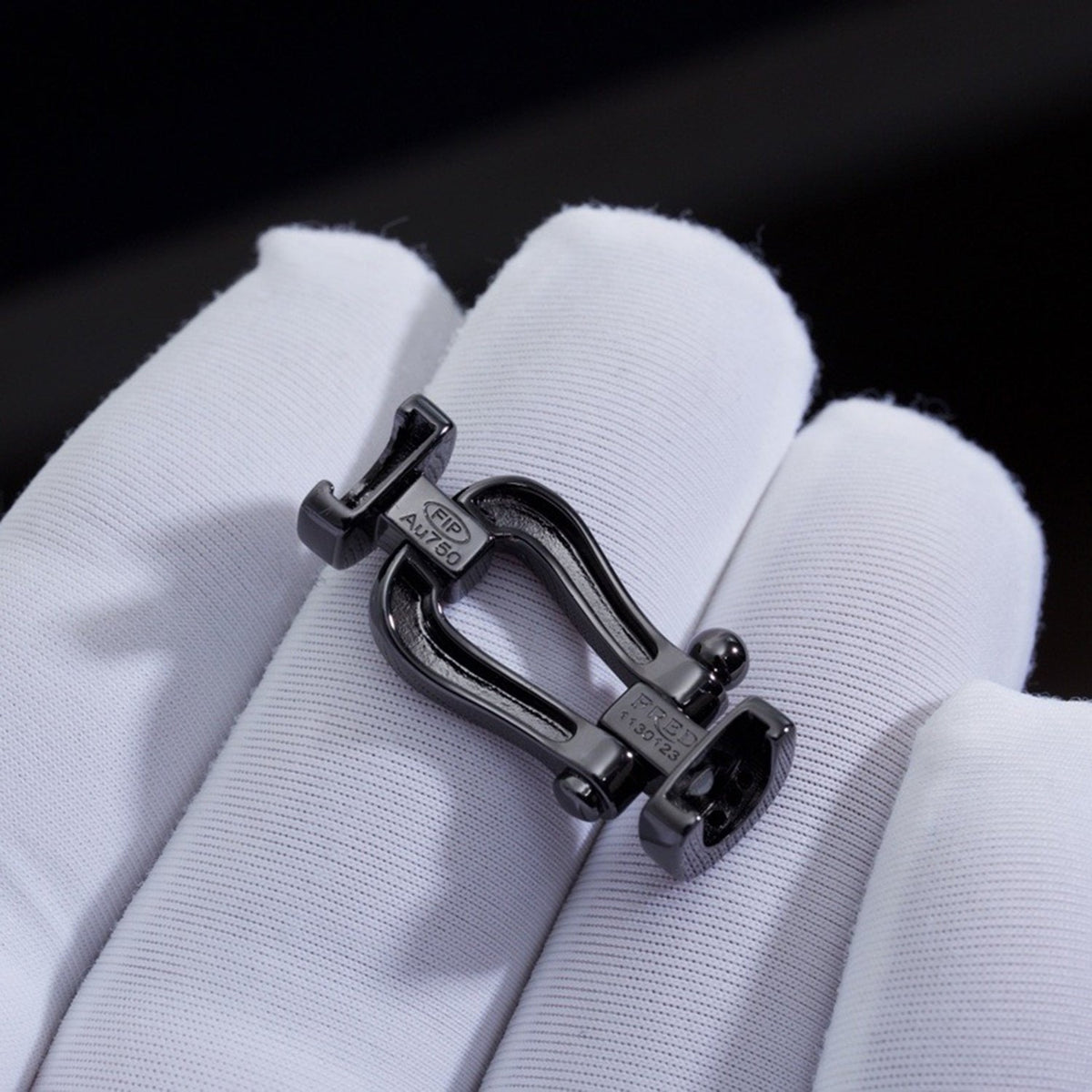 Dream FORCE LARGE SERIES HORSESHOE BLACK SAMURAI BRACELET