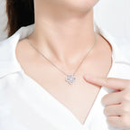 DREAM LOOP HALSKETTE VOLLMOTIV DIAMANT 16MM MEHRFARBIG