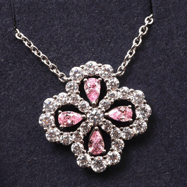 DREAM LOOP HALSKETTE VOLLMOTIV DIAMANT 16MM MEHRFARBIG