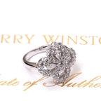 Dream LOOP RING FULL MOTIF DIAMOND 16MM SILVE