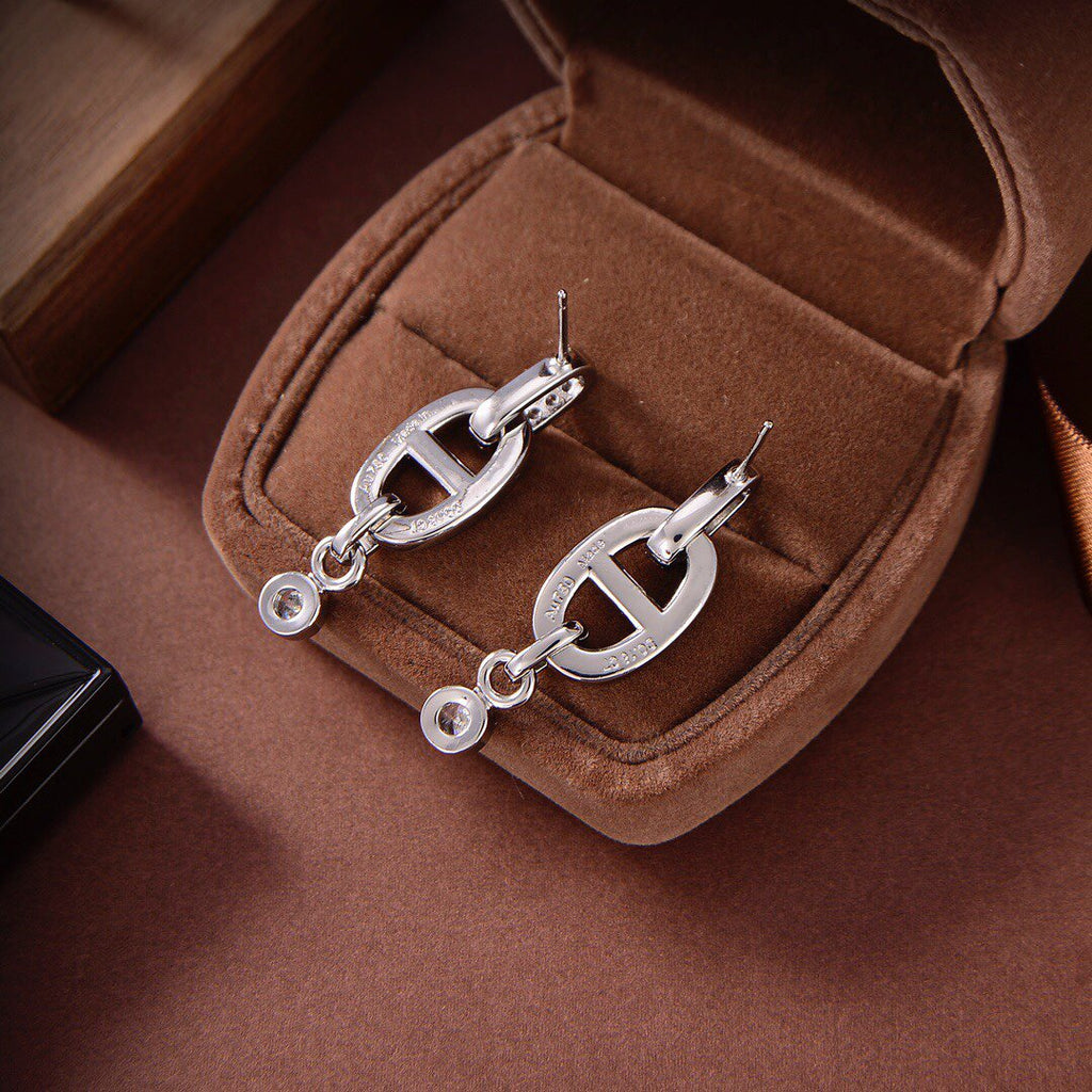 Dream HM CHAINE DIAMOND EARRINGS