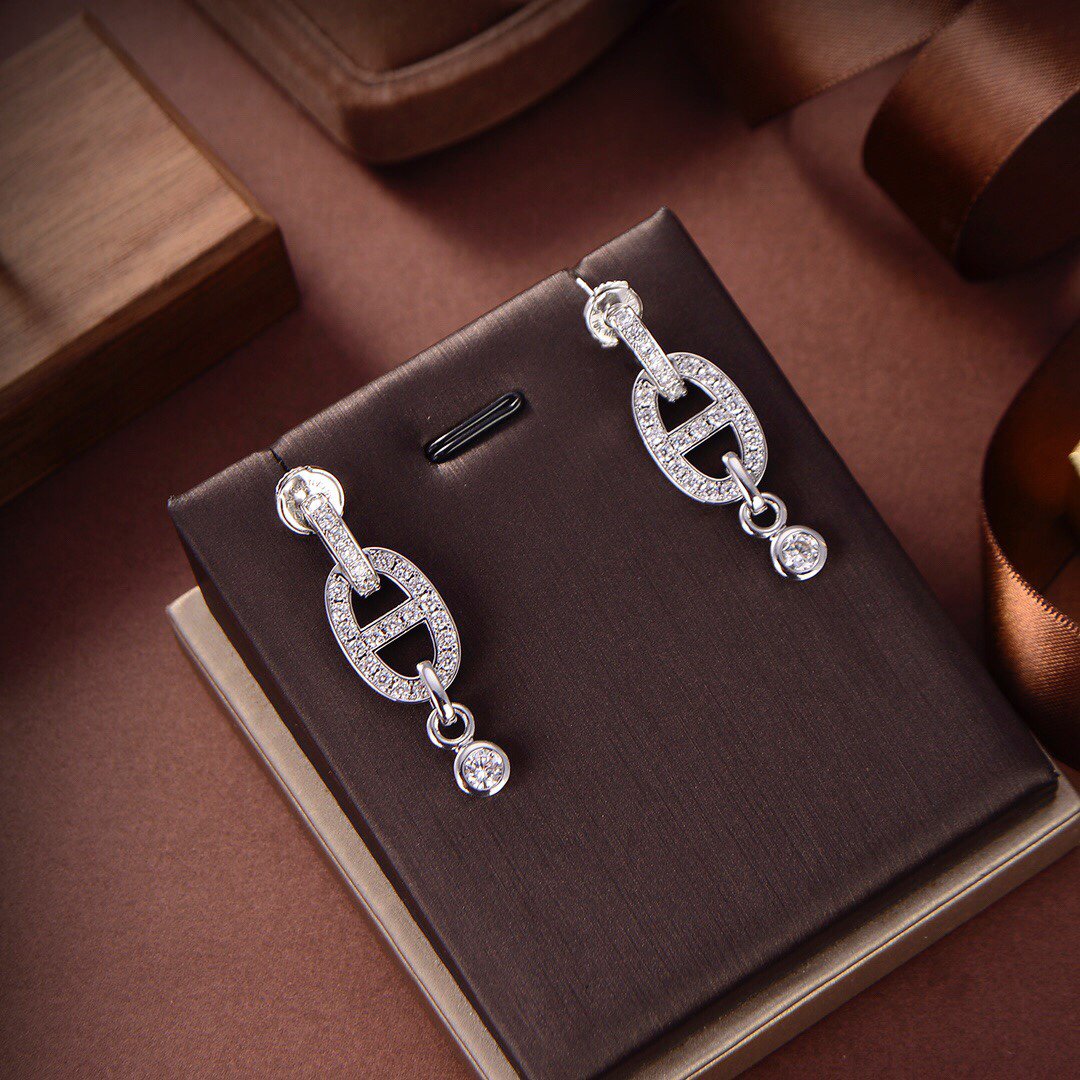 Dream HM CHAINE DIAMOND EARRINGS