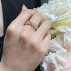 Traumhafter KELLY-RING AUS ROSÉGOLD MIT DIAMANTEN