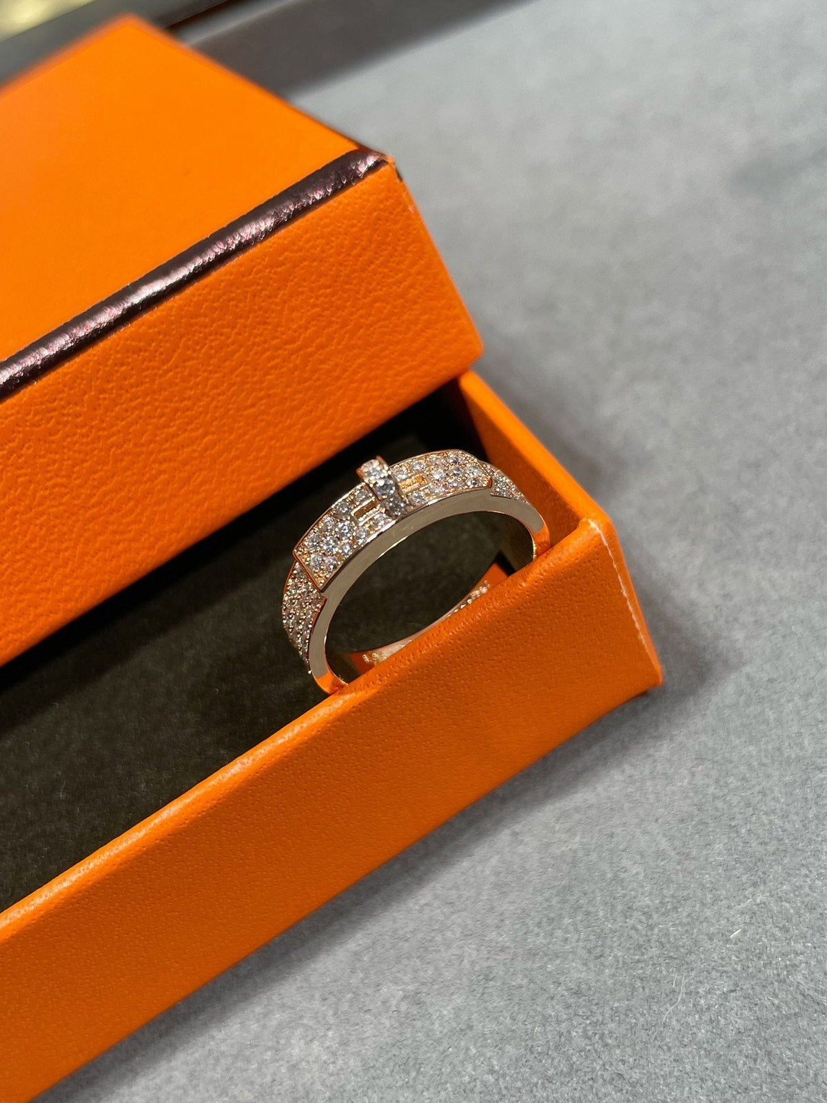 Dream KELLY PINK GOLD DIAMOND RING