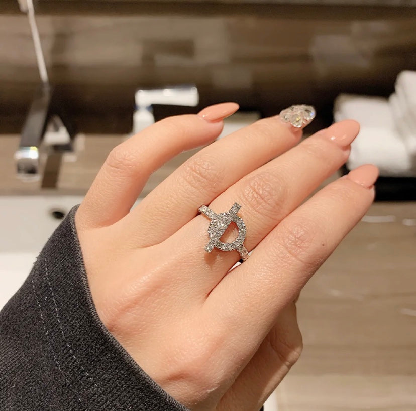 DREAM ECHAPPEE RING SILBER DIAMANT