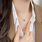 DREAM BEE MINI-ANHÄNGER DIAMANT-HALSKETTE