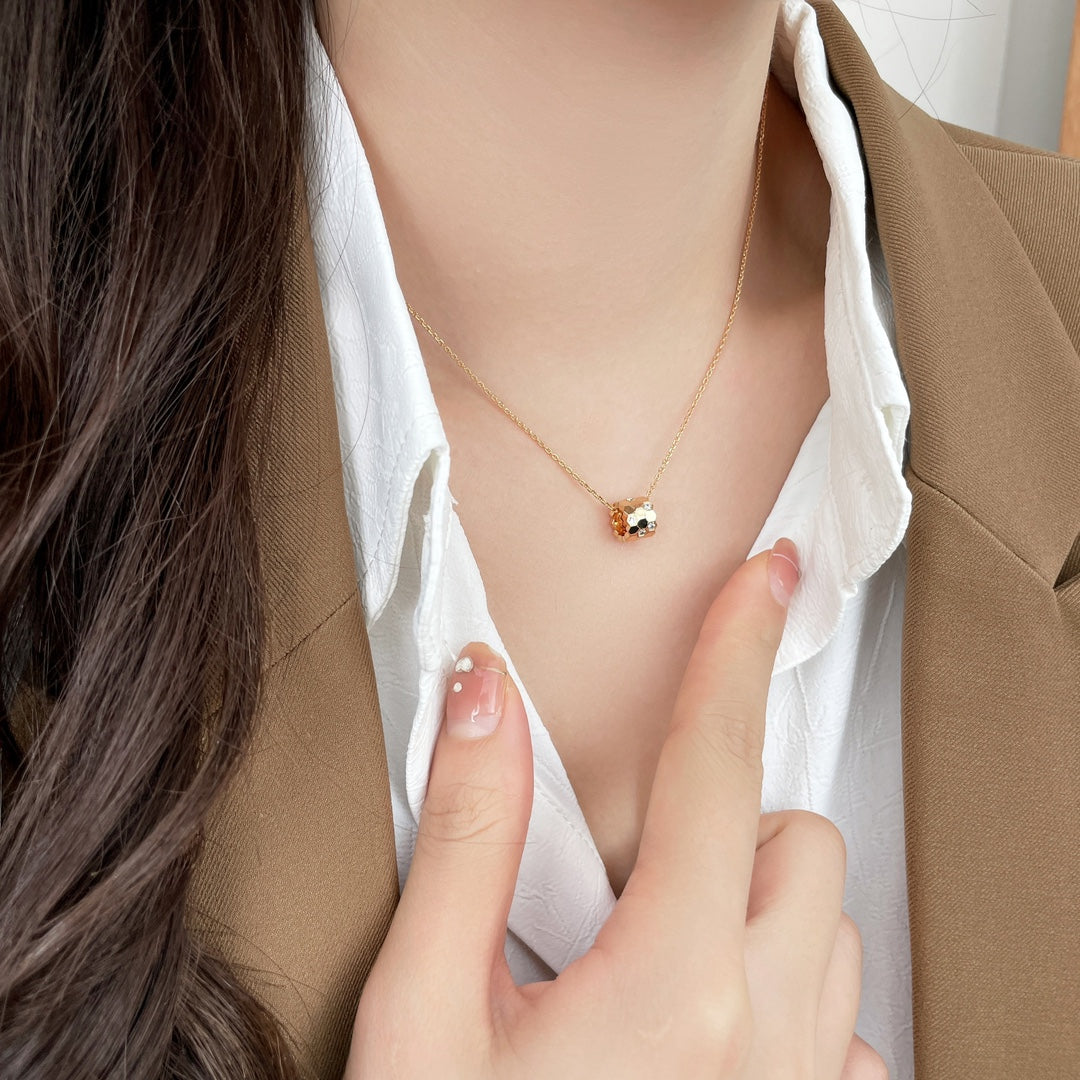 DREAM BEE MINI-ANHÄNGER DIAMANT-HALSKETTE