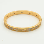 Dream LOVE ARMBAND 6,1 MM DIAMANTBESETZT 10 GROSSE DIAMANTEN