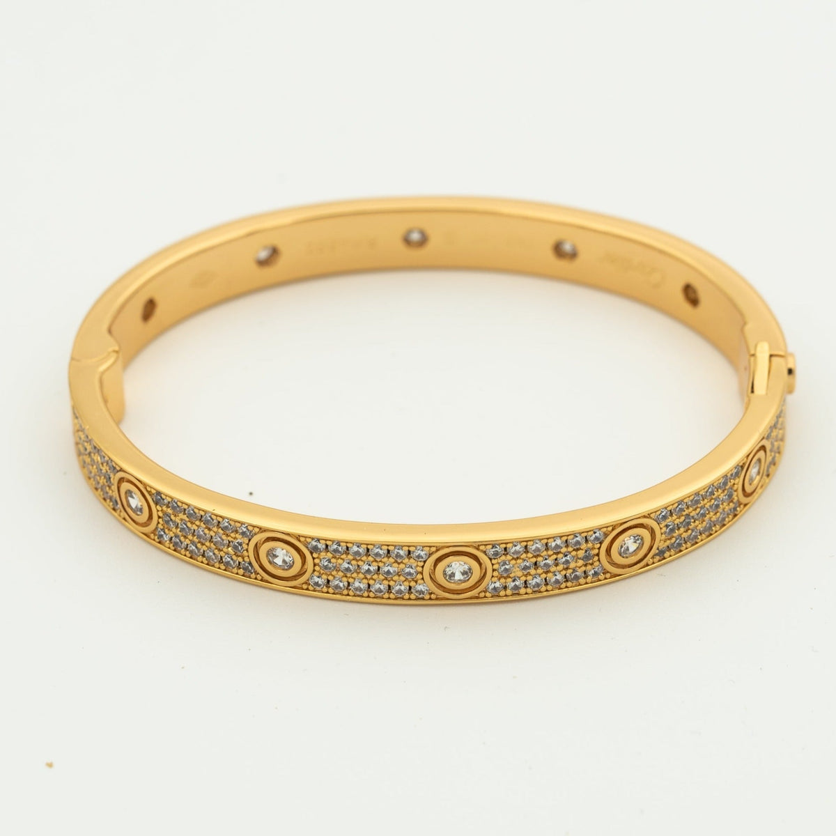 Dream LOVE BRACELET 6.1MM DIAMOND-PAVED 10 BIG DIAMONDS