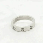 Dream LOVE RING 4MM 1 DIAMOND SILVER