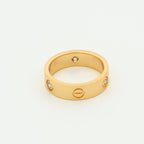 Dream LOVE RING 5,5 MM 3 DIAMANTEN ROSÉGOLD