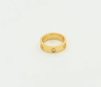 Dream LOVE RING 5.5MM 3 DIAMONDS GOLD