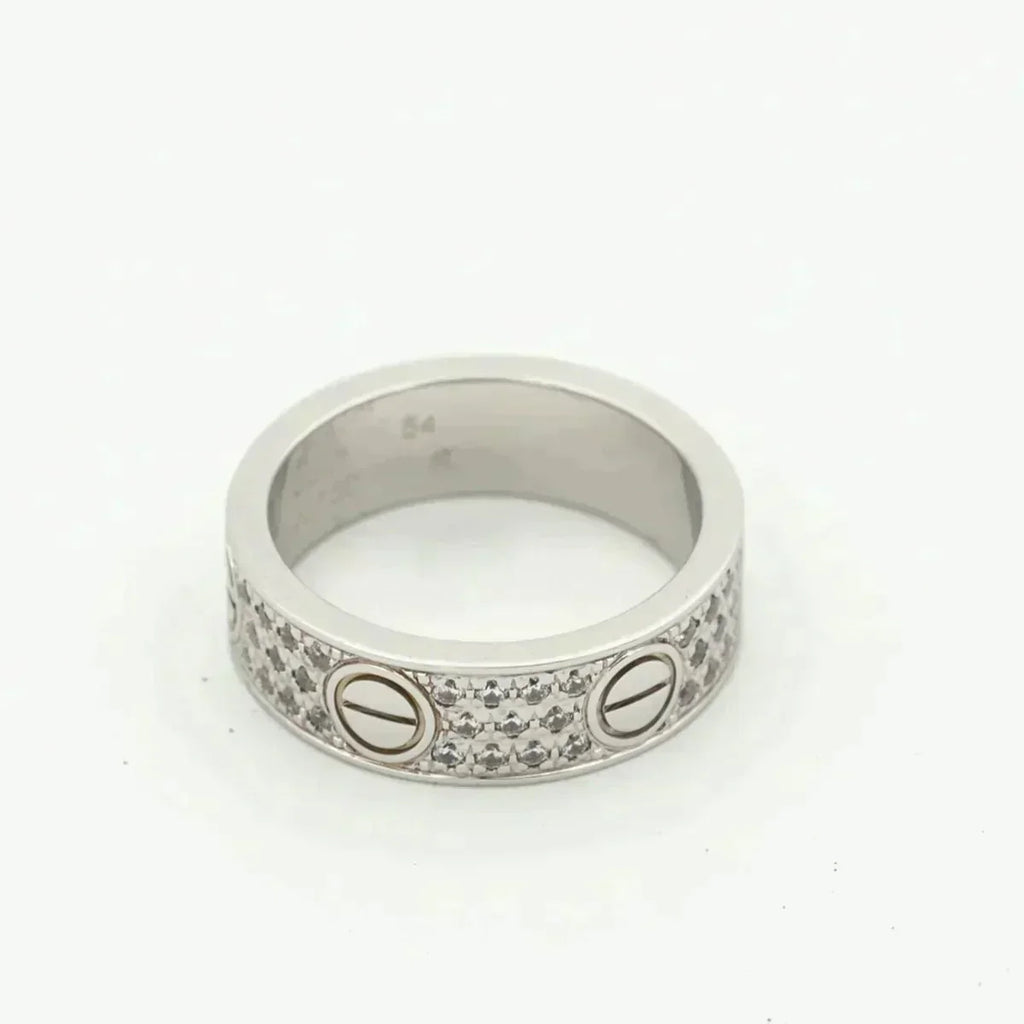 Dream LOVE RING 5.5MM DIAMONDS PAVED