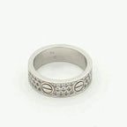 Dream LOVE RING 5.5MM DIAMONDS PAVED